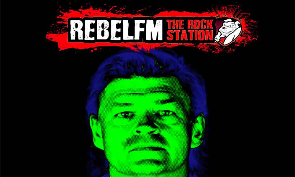 Image of Jeffrey Hoad on Rebel FM - The Rich and Famous Band - Dueling Worlds© International 