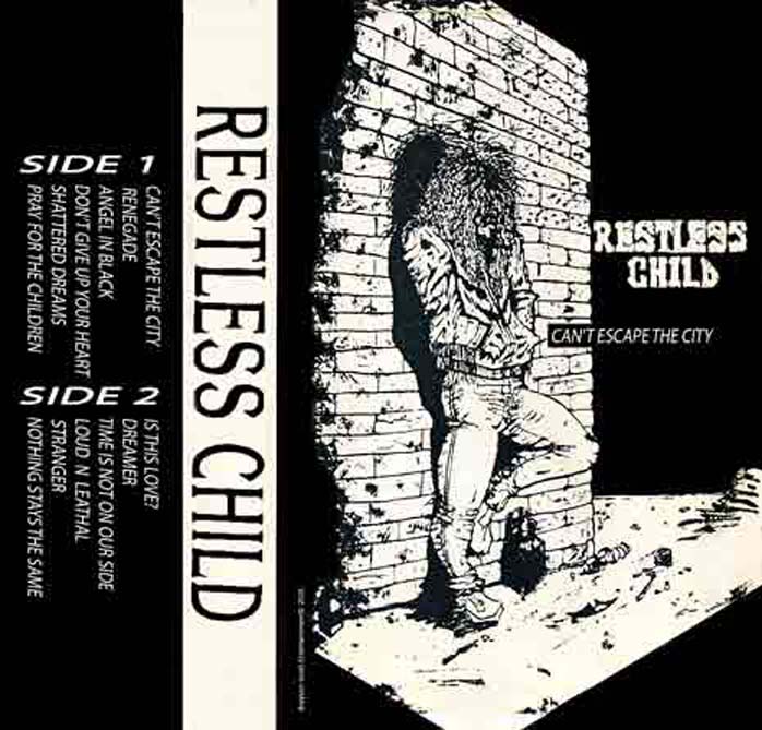 Image of Dueling Worlds© International Restless Child CD Cover Can't Escape the City 